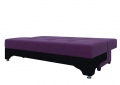 Диван «Ник-2» (Барон) фиолетовый/черный белый от компании «Фран мебель» – 2 фото