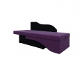 Кушетка «Грация» черно-фиолетовая белый от компании «Фран мебель» – 3 фото