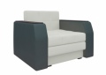 Кресло-кровать «Атланта» черно-белая белый от компании «Фран мебель» – 1 фото