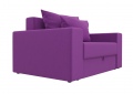 Кресло-кровать «Комфорт» фиолетовый вельвет белый от компании «Фран мебель» – 4 фото