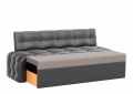 Кухонный диван «Люксор» черный белый от компании «Фран мебель» – 2 фото