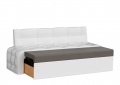 Кухонный диван «Люксор» белый белый от компании «Фран мебель» – 2 фото