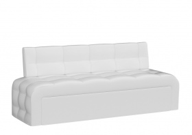 Кухонный диван «Люксор» белый