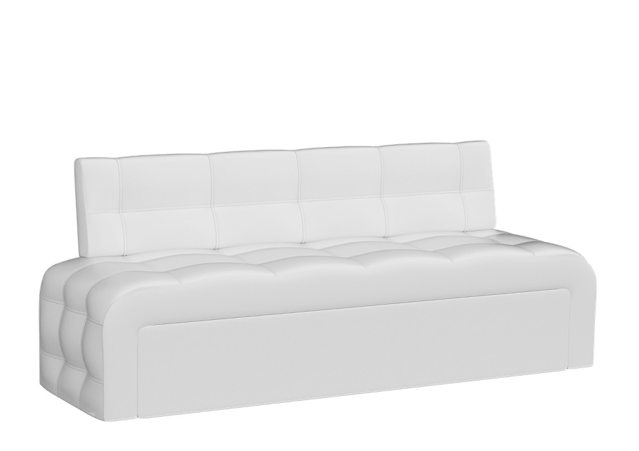 Кухонный диван «Люксор» белый белый от компании «Фран мебель» – 1 фото