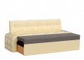 Кухонный диван «Люксор» бежевый белый от компании «Фран мебель» – 2 фото