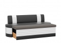 Кухонный диван «Токио» черно-белый белый от компании «Фран мебель» – 2 фото