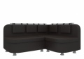 Кухонный угловой диван «Уют-2» коричневый белый от компании «Фран мебель» – 1 фото