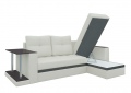 Угловой диван «Атланта М» белый белый от компании «Фран мебель» – 3 фото