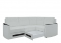 Угловой диван «Белла» белый белый от компании «Фран мебель» – 3 фото