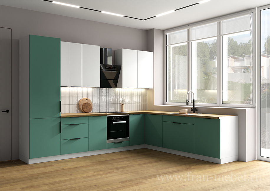 Кухонная система «Барбара» белый от компании «Фран мебель» – 1 фото