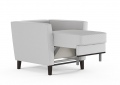 Кресло-кровать «Неаполь» Белый белый от компании «Фран мебель» – 5 фото