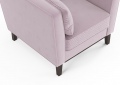 Кресло «Неаполь» Розовый белый от компании «Фран мебель» – 3 фото