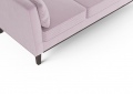 Диван «Неаполь» 3-х местный Розовый белый от компании «Фран мебель» – 3 фото