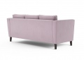 Диван «Неаполь» 3-х местный Розовый белый от компании «Фран мебель» – 4 фото
