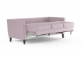 Диван «Неаполь» 3-х местный Розовый белый от компании «Фран мебель» – 5 фото