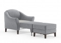 Кресло-кровать «Монреаль» Серый белый от компании «Фран мебель» – 3 фото