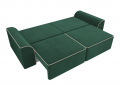 Прямой диван «Вилсон» (велюр/зеленый) белый от компании «Фран мебель» – 9 фото
